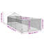 Outdoor Dog Kennel With Run Galvanised Steel-1933345454