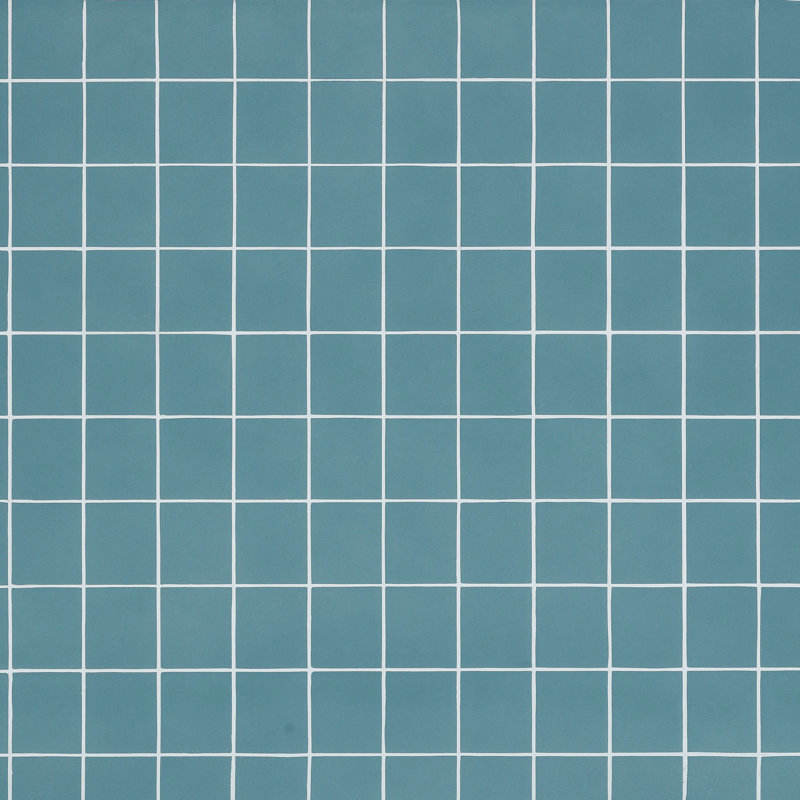 Table basse d'intérieur / extérieur Tile, Bleu