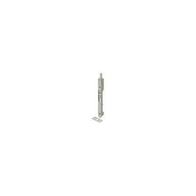 Deltana 7FBR26 7" Flush Bolt; Heavy Duty; Bright Chrome Finish