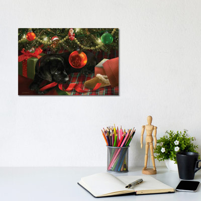 Black Is the New Green 1 Piece Wrapped Canvas Wall Art