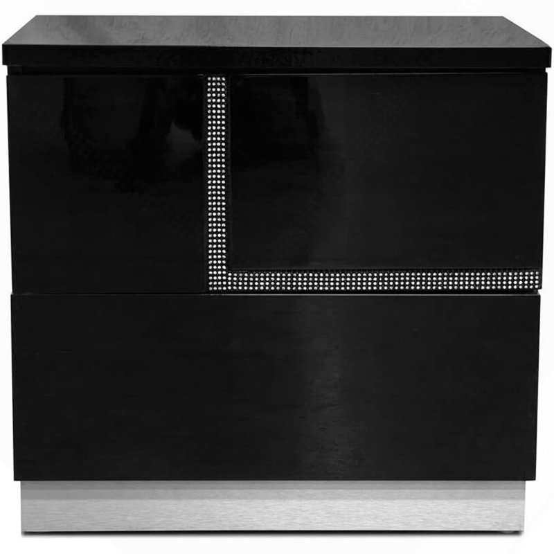 Table de chevet 2 tiroirs Modern