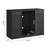 Large Coffee Bar Cabinet With Fridge Space, Mini Fridge Cabinet With Wine Storage,mini Fridge Stand,refrigerator Stand Buffet Sideboard Table Liquor Wine Cabinet For Kitchen Dining Room Black Kh04mrb-1287528796