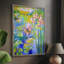Reproduction encadrée FLORAL Series DCXIV - bois massif-854707754