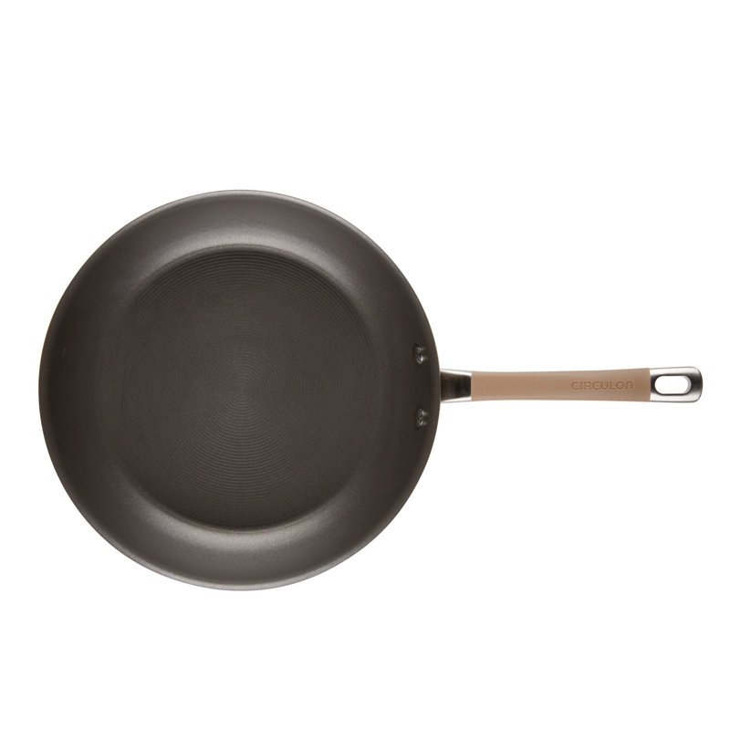 Circulon Premier Professional Hard Anodized Nonstick Cookware Induction Pots And Pans Set, 10 Piece, Bronze
