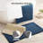 Splendor White 100% Cotton Tufted 3000 GSM Reversible 24x44'' Bath Rug-46774098-111300923