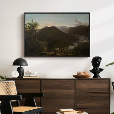 Lever de soleil dans les montagnes de Catskill, 1826 - Thomas Cole, toile tendue avec châssis