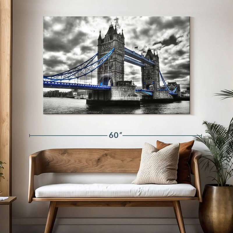 Hannes London Tower Bridge Pop, H 34 po x l 51 po