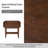 Palig 24"Tall Mid-Century Modern 2-Drawer Solid Wood Veneer with Built-In Charging End Table-1759750050