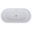 LIDO 66" X 34" Freestanding Soaking Solid Surface Bathtub-733705733