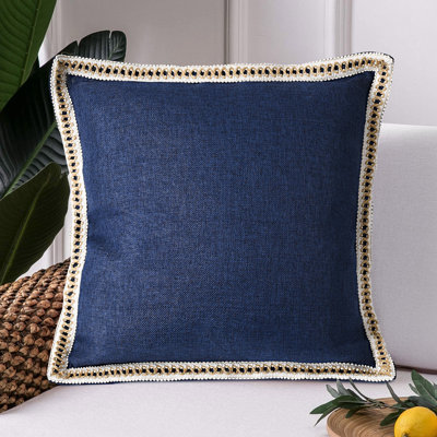 Housse de coussin de couleur