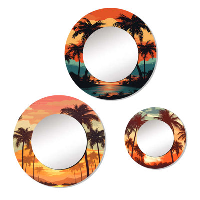 Caseylynn Metal Round Mirror