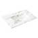 Ancillary 3-Hole 36" Classic Contemporary Rectangular Ceramic Single Sink Basin Vanity Top