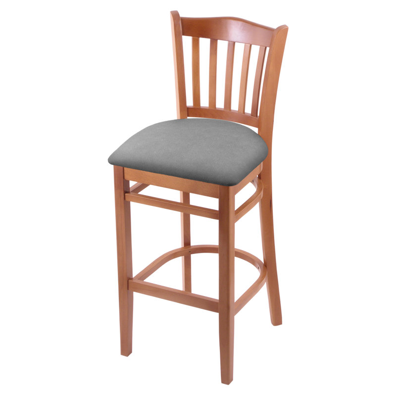 Tabouret de bar 25 po, Moyen, Gris Folkstone Canter, Tabouret de comptoir (siège d'une hauteur de 25 p