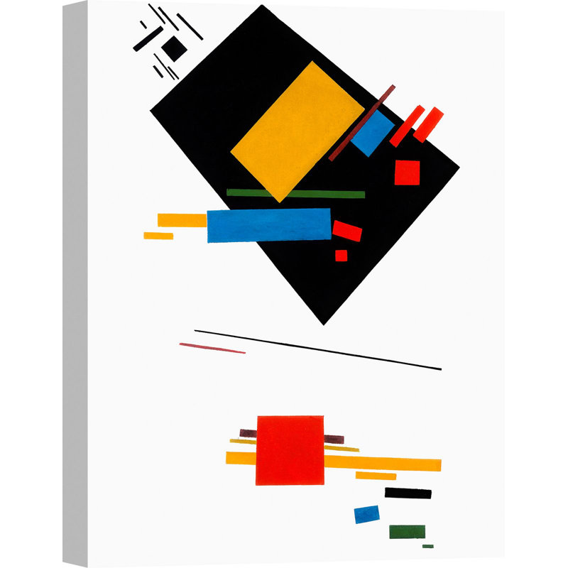 Suprematism by Kasimir Malevich - Wrapped Canvas Painting, 70cm H x 50cm W x 4cm D