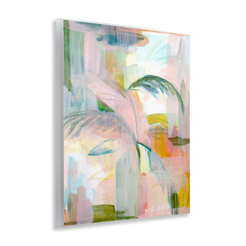 Plaque murale Palm City Abstraction, design par Gemma Bardot