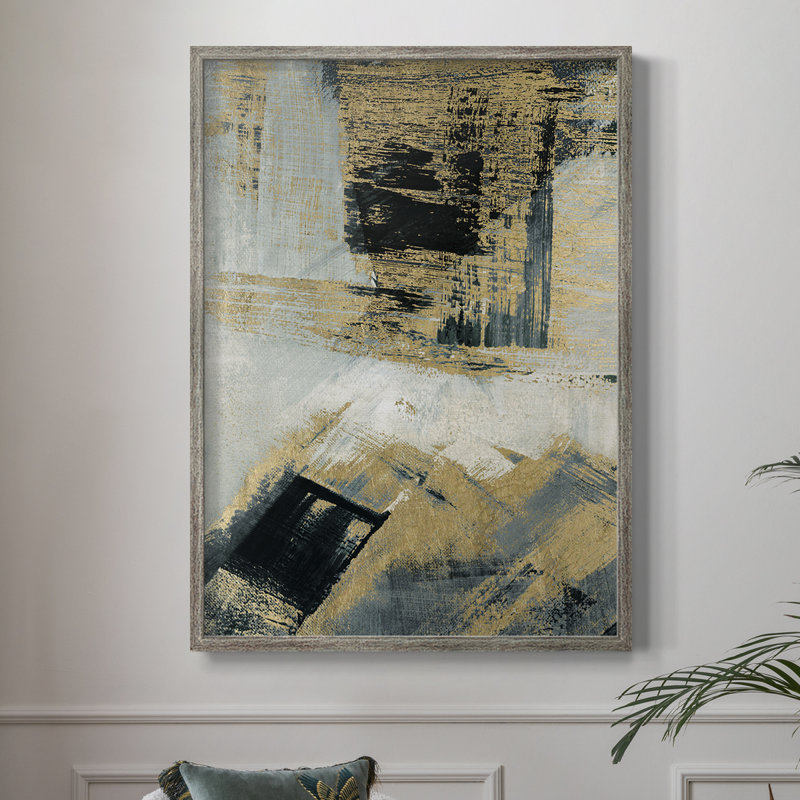 Southern Flow Framed Print - Solid Wood, 15" H x 12" W