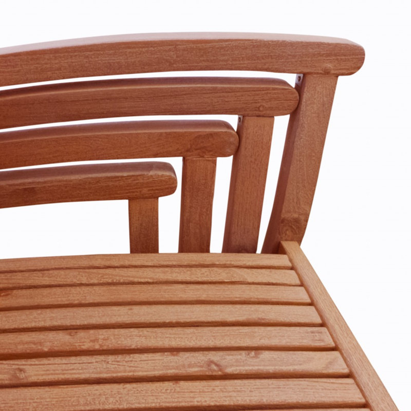 Fauteuils empilables bruns