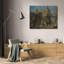 "Un Capriccio architectural avec une statue d'Hercule et des personnages en costume classique" par Pietro Capelli - Art mural sur toile tendue avec châssis-484361978