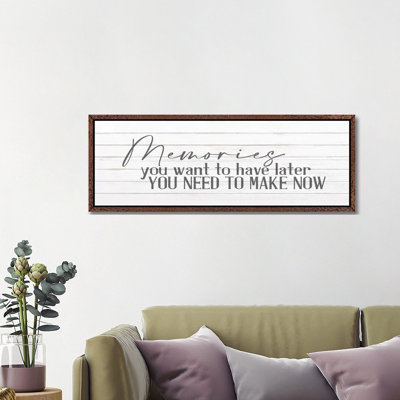 Memories I by Kimberly Allen - Panoramic Print on Canvas