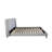 Queen Upholstered Bed With 2 Nightstands