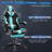 Soontrans Gaming Chair with Footrest High Back Ergonomic Computer Gamer Chair with Massage and Headrest Lumbar Support Swivel Office Game Chair for Adults, Navy Blue-602580943