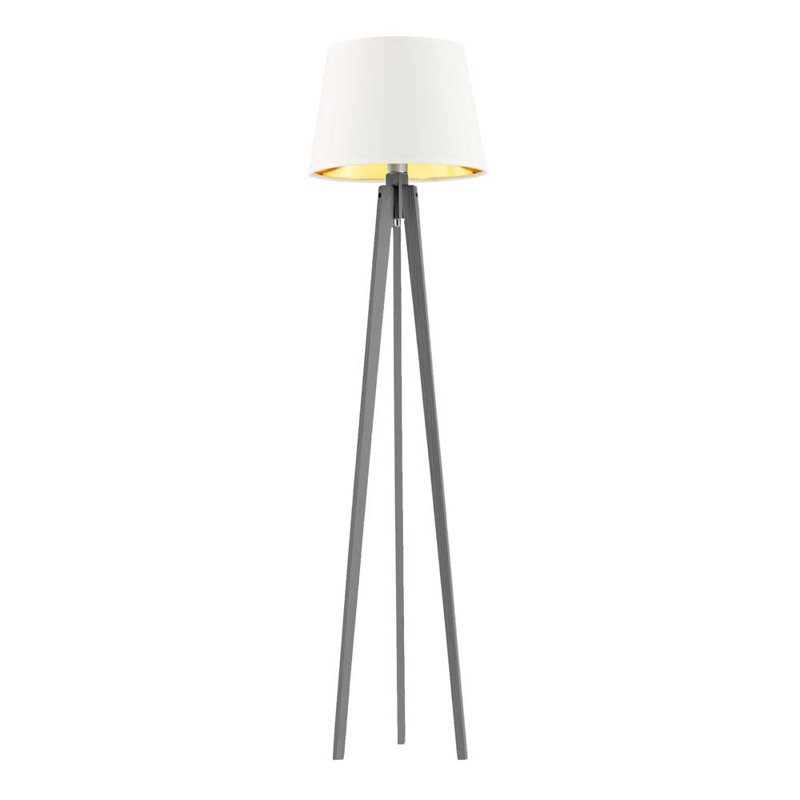 Albro 158cm Tripod Floor Lamp, White, Grey