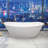Metro Marquis 65" x 32" Freestanding Soaking Solid Surface Bathtub-50879106-88719078