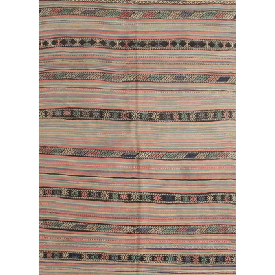 Tapis brun contemporain