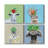 " Playful Nature 3 " 4 - Pieces-90041184
