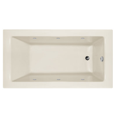 Sydney 66'' L Alcove Whirlpool Bathtub