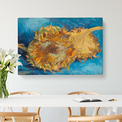 Sunflowers by Vincent Van Gogh - Wrapped Canvas