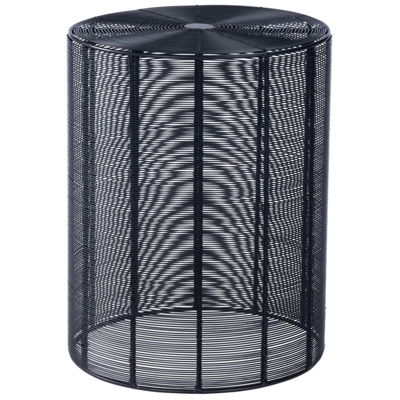 Iron Top End Table