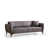 Polyester 100 % gris foncé