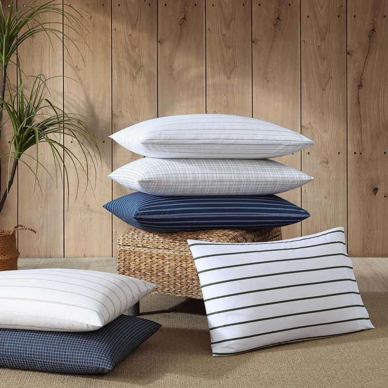 Ensemble de draps en percale de coton 200 fils Bradford, Ensemble de draps pour lit simple avec 1 taie d'or