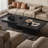 Modern minimalist luxury stone coffee table