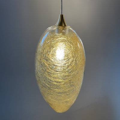 Luminaire suspendu simple 1 lumière Mist