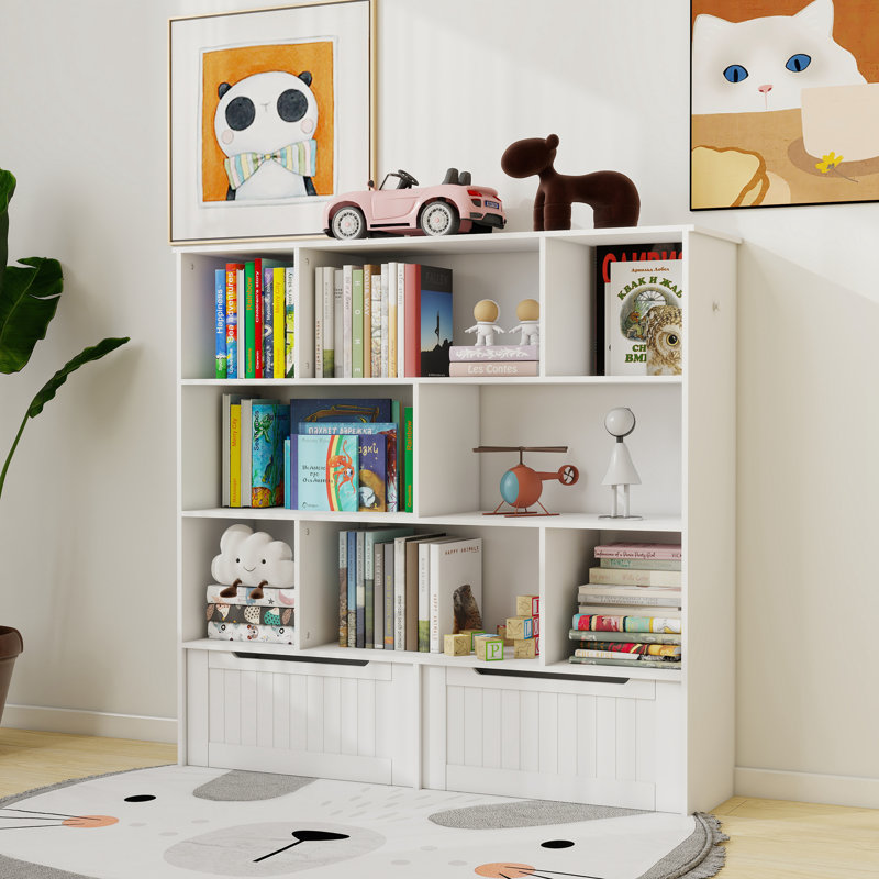 Storage Organizer with 2 Movable Drawers