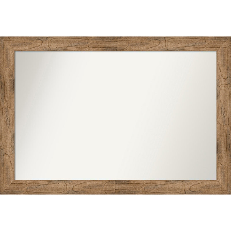 Timmy Solid Wood Wall Mirror, Rectangle, 32.5" x 47.5"