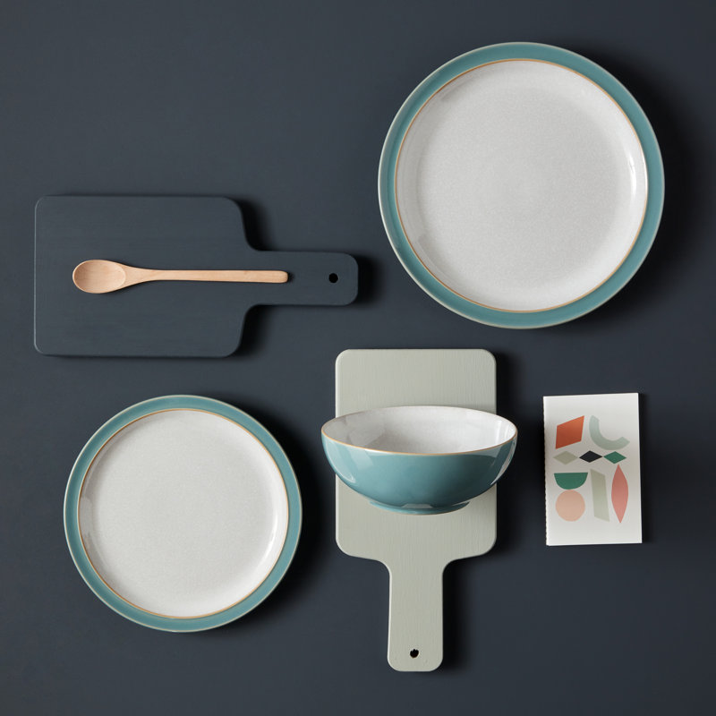Elements Medium Plate, Green