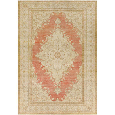 Antique One of a Kind One-of-a-Kind 9'5" x 13'7" Hand Knotted Area Rug