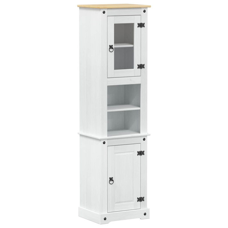 Solid Wood Freestanding Bathroom Cabinet