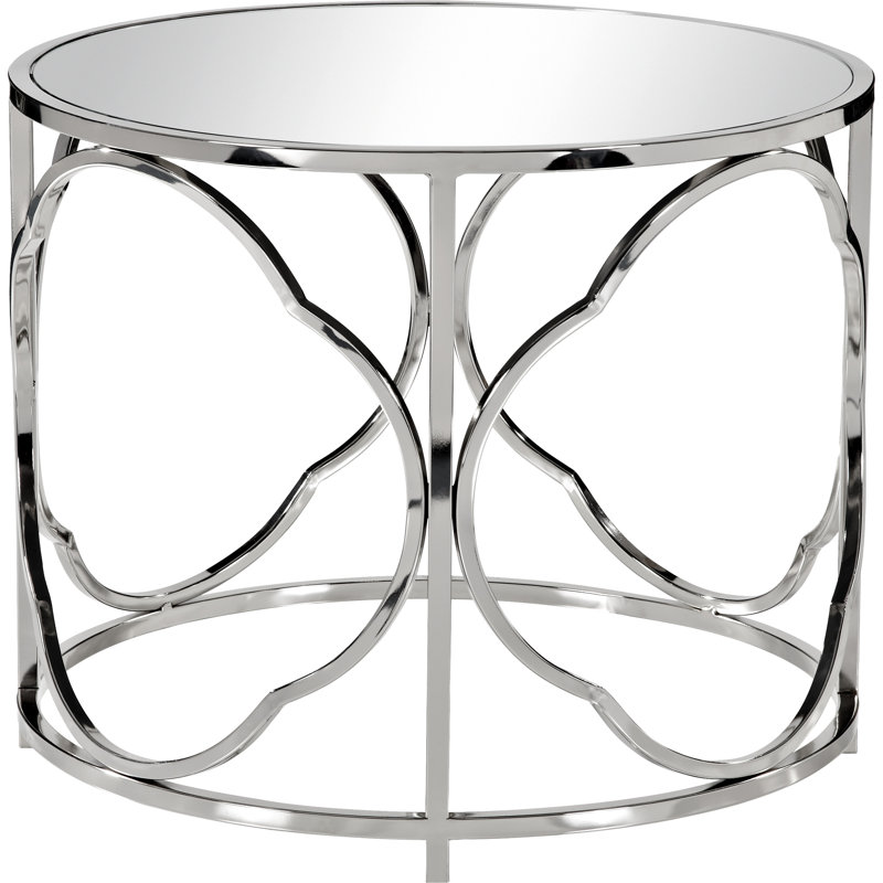 Table de bout en miroir paulina