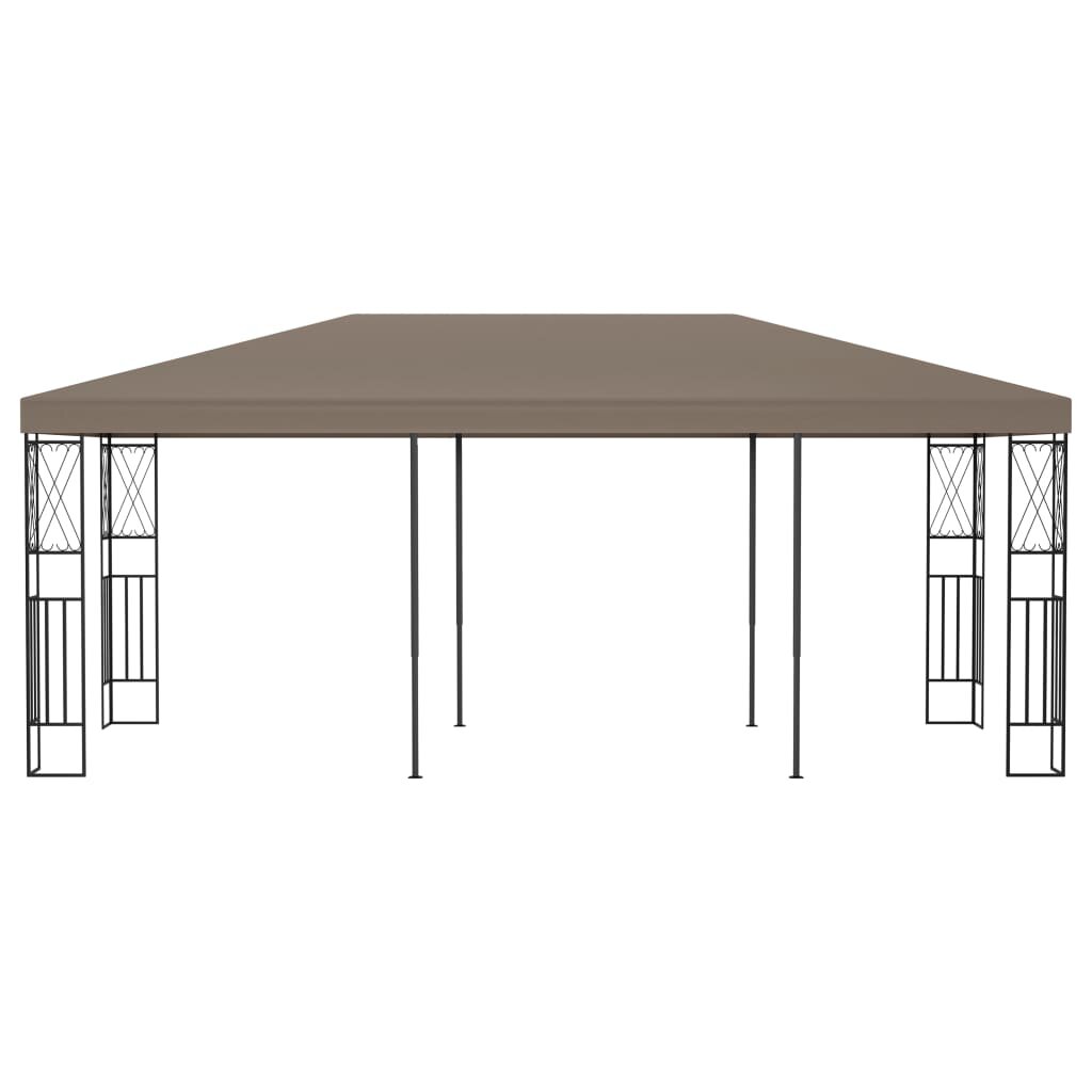 600 cm x 300 cm Terrassenpavillon Cassilyn aus Stahl