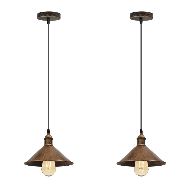 Abdulbaki 1 - Light Cone Pendant, Brushed Copper