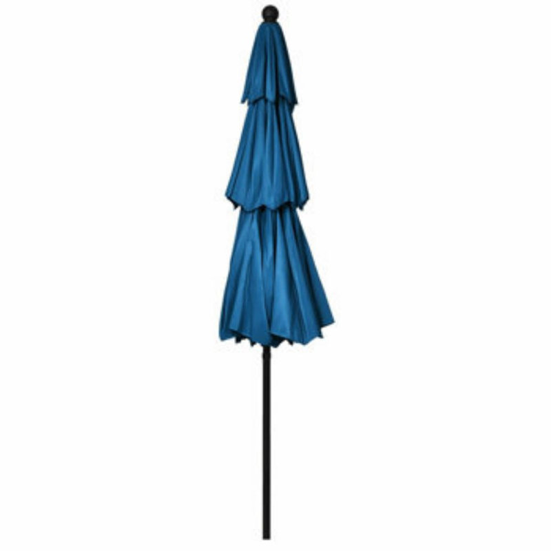Parasol de marché Gomer, Bleu