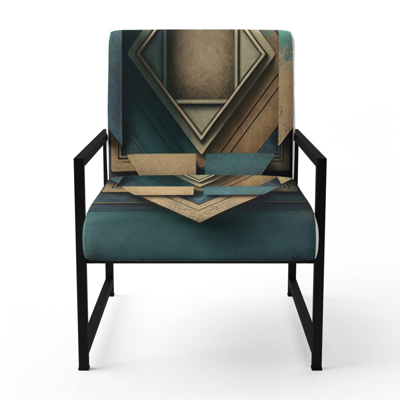 Fauteuil rembourré contemporain, Perfect Abstract Perfect VI, Noir, noir, noir, noir