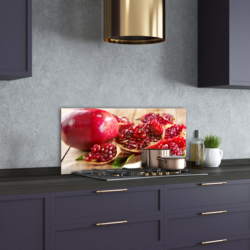 Ahylin 50cm W x 100cm L Glass Peel and Stick Panel