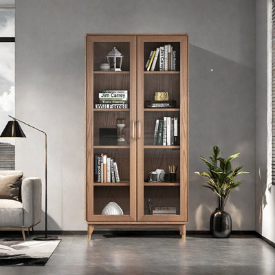 Nordic style unique design bookcase