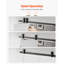 Bi-Folding Sliding Barn Door Hardware Track Kit for Two Doors-112752752