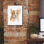 Art mural en toile Winston Porter «Dog Portrait 2» par Katrina Pete, 12 po x 16 po